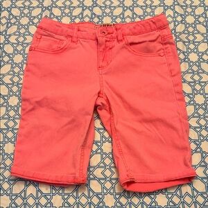 Squeeze Coral Pink Girls' Bermuda Shorts